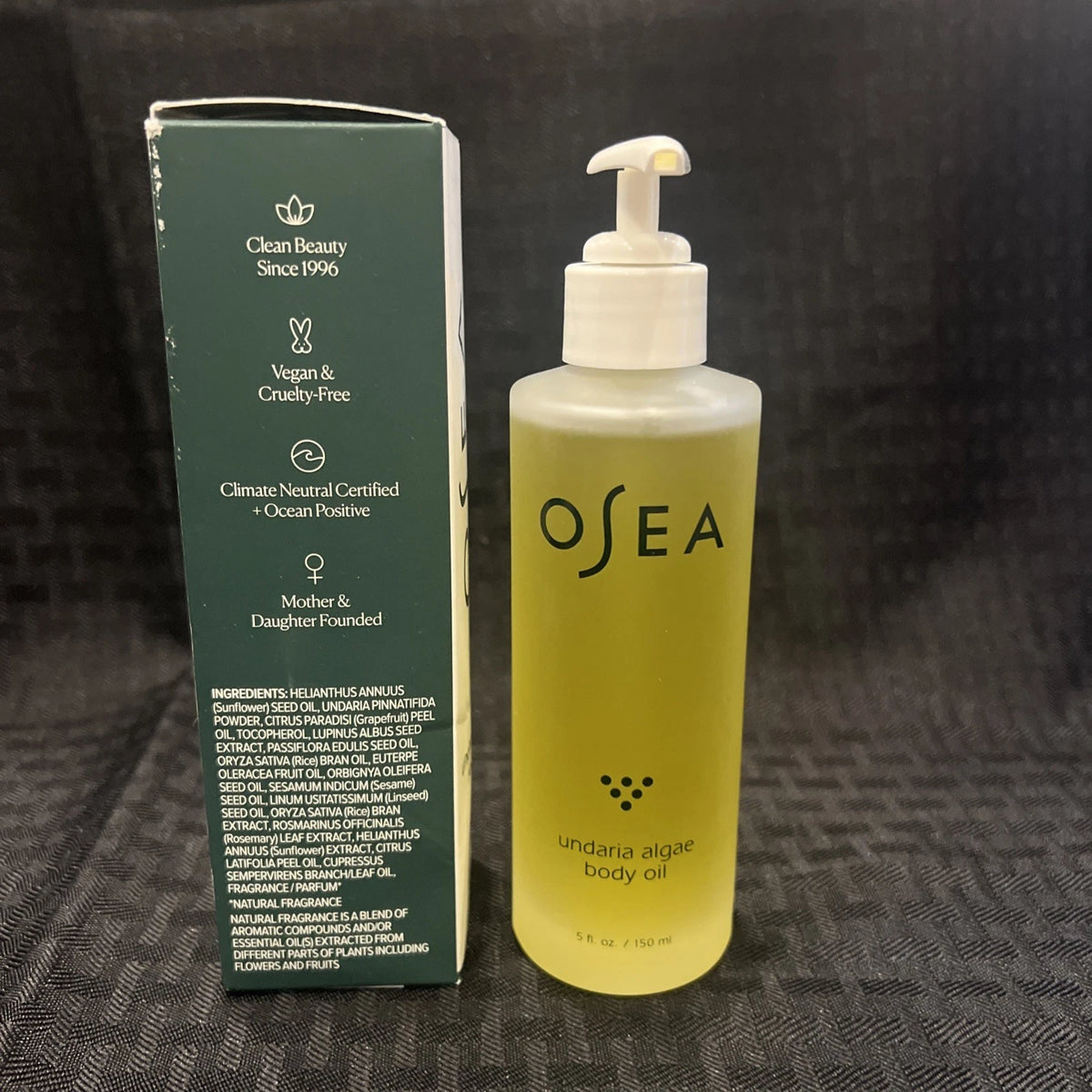 Seaweed Infused Body Oil 5 oz / 150 ml – Hydrating Skin Care Oil, New in Box