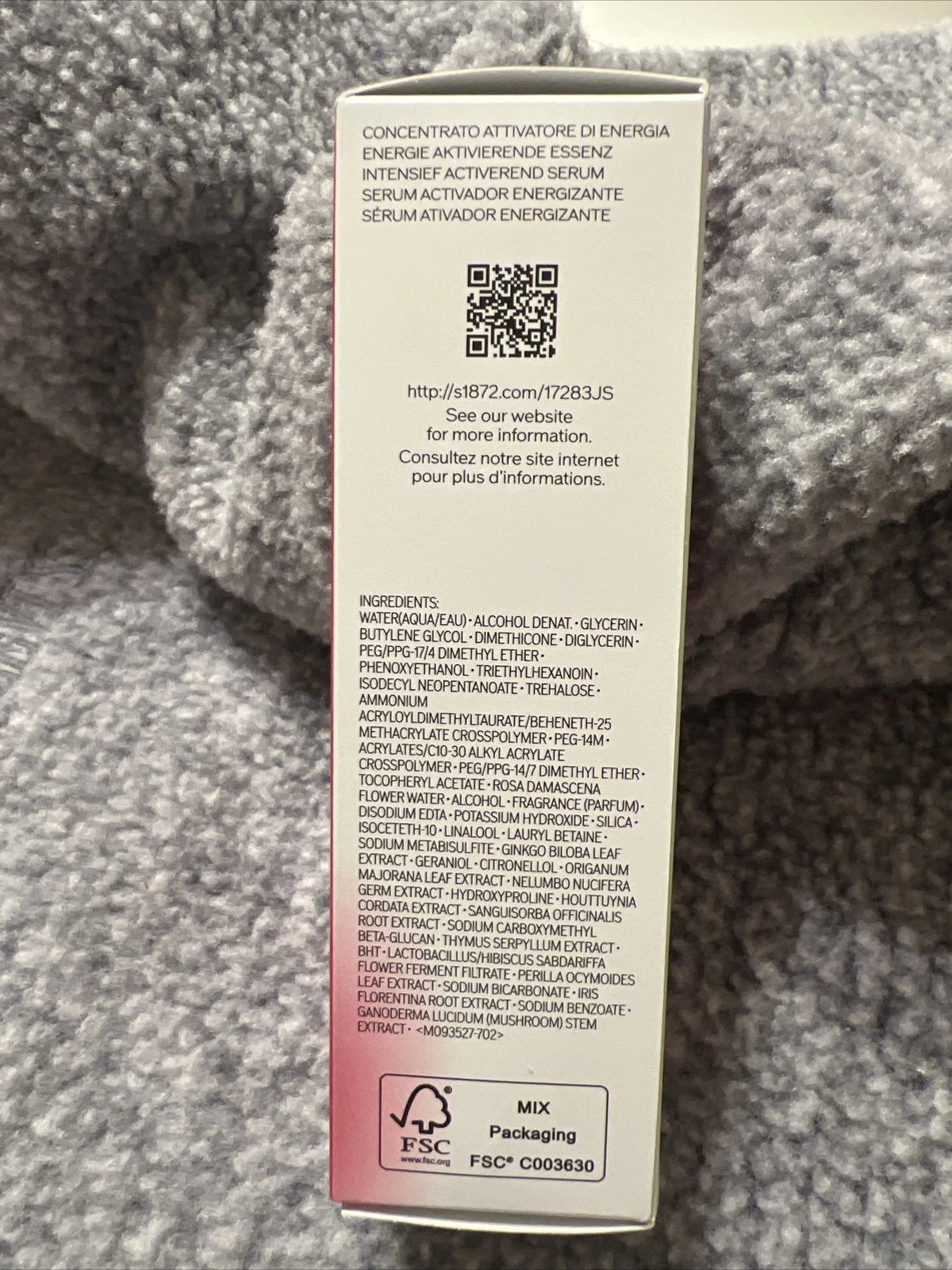 Power Infusing Facial Concentrate – 1 oz / 30 ml – New in Box