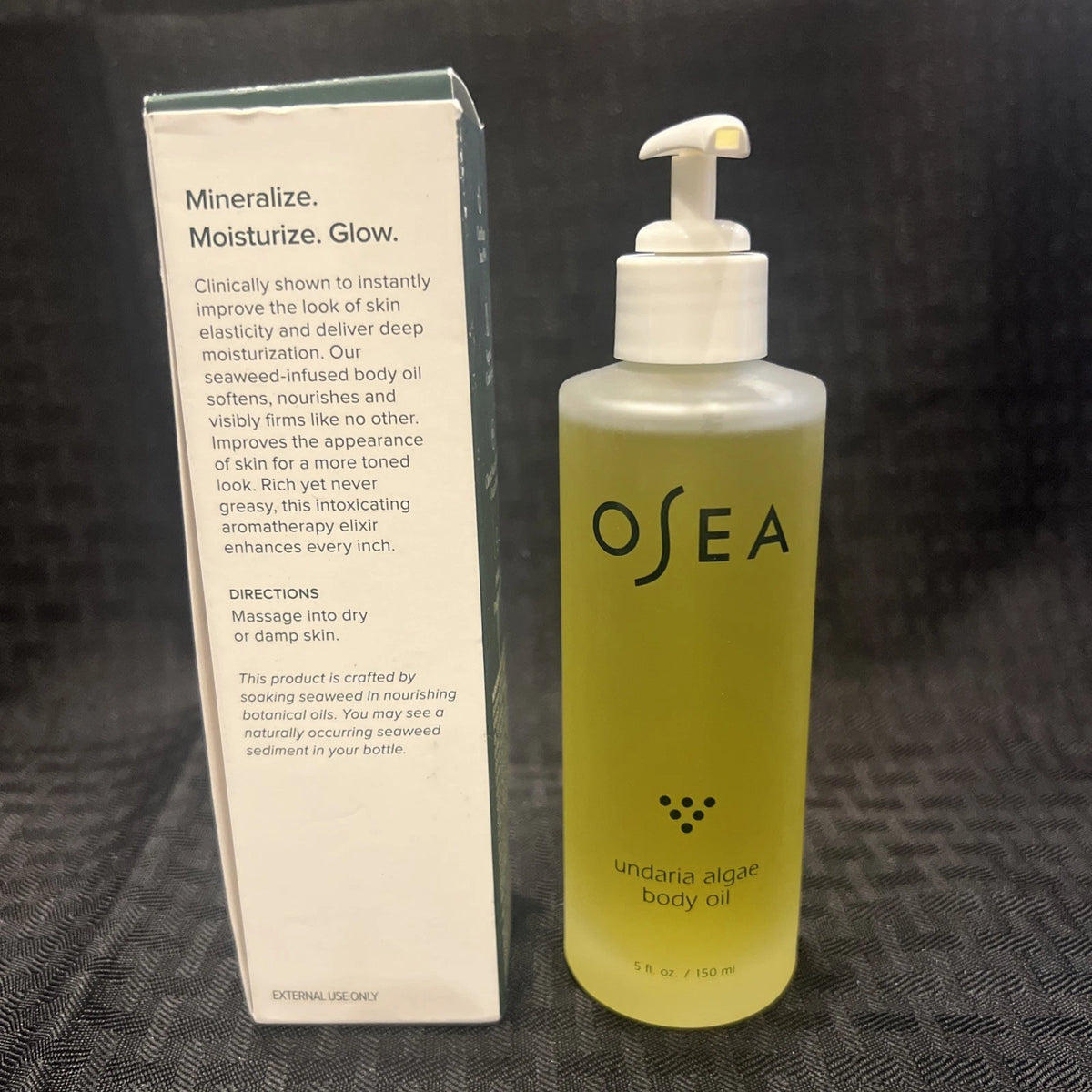 Seaweed Infused Body Oil 5 oz / 150 ml – Hydrating Skin Care Oil, New in Box