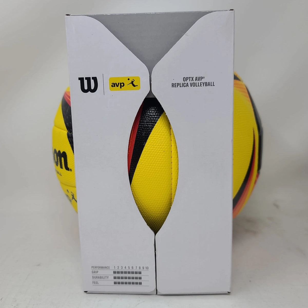 Official Style Beach Volleyball Yellow Black Replica Ball – New
