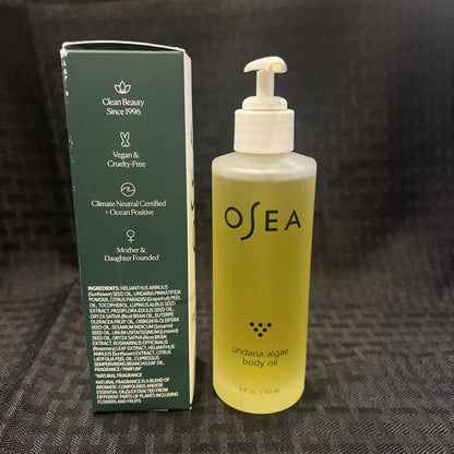 Seaweed Infused Body Oil 5 oz / 150 ml – Hydrating Skin Care Oil, New in Box
